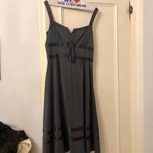 Marc Jacobs Gray Silk Sleevless Dress